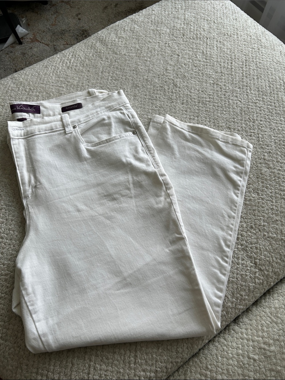Gloria Vanderbilt White Women's Jeans